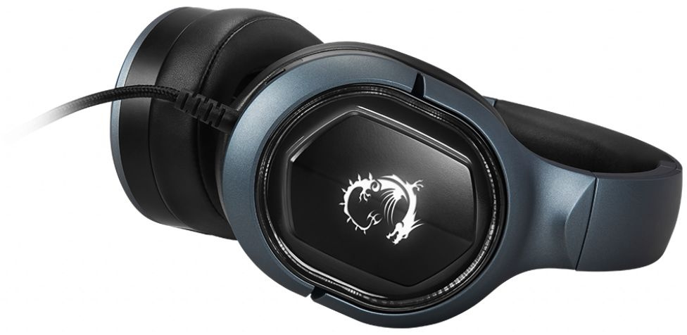 Наушники с микрофоном MSI Immerse GH50 черный 2.2м накладные USB оголовье (S37-0400050-SV1)