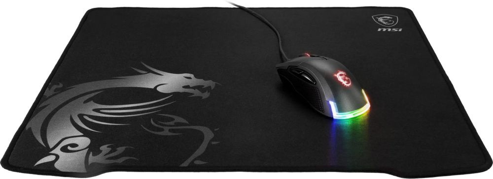 Коврик для мыши MSI Agilti GD30 Большой черный 450x400x3мм (J02-VXXXXX2-EB9)