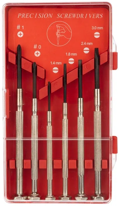 Набор отверток Rexant 12-6050 в компл.:6 предметов жесткий кейс