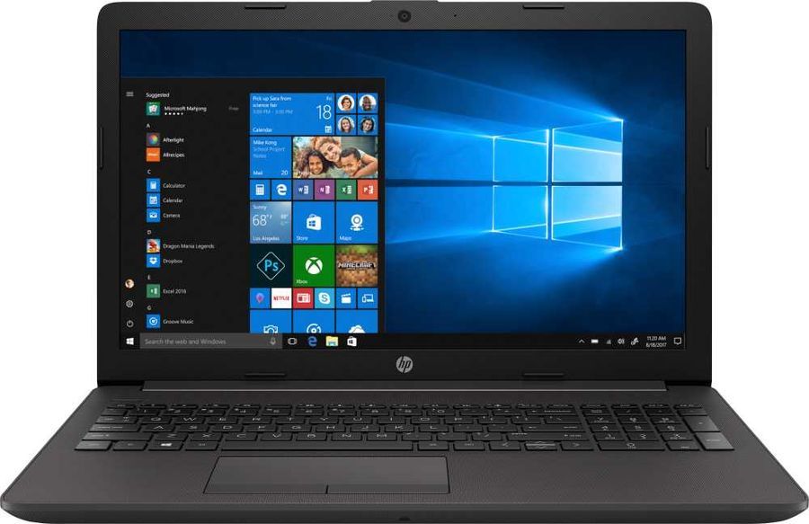 Ноутбук HP 250 G7 Core i3 1005G1 8Gb SSD256Gb DVD-RW Intel UHD Graphics 15.6" SVA FHD (1920x1080) Windows 10 Professional 64 dk.silver WiFi BT Cam