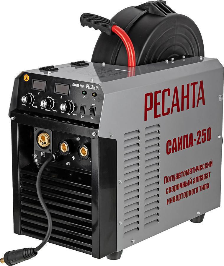 Сварочный аппарат Ресанта САИПА-250 инвертор ММА DC/MIG-MAG/FCAW 11.5кВт