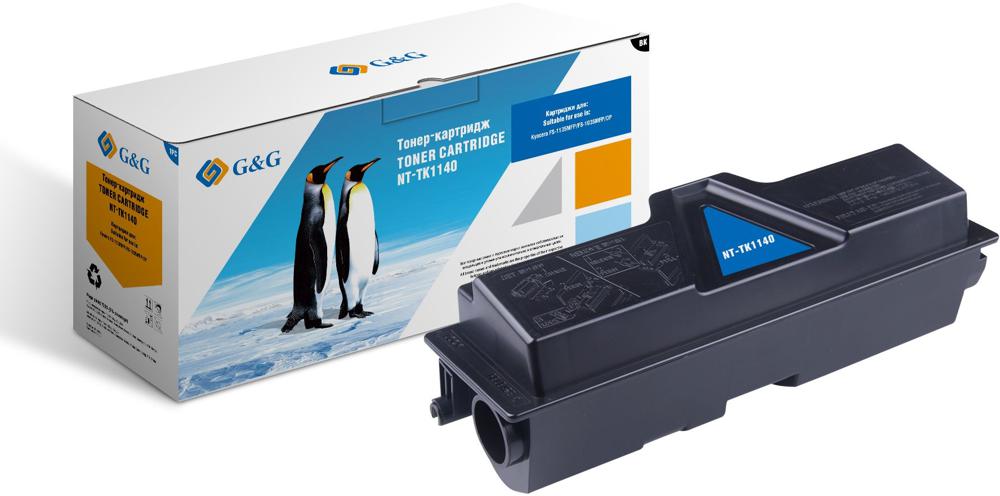 Картридж лазерный G&G NT-TK1140 черный (7200стр.) для Kyocera FS-1035/1135/M2535dn