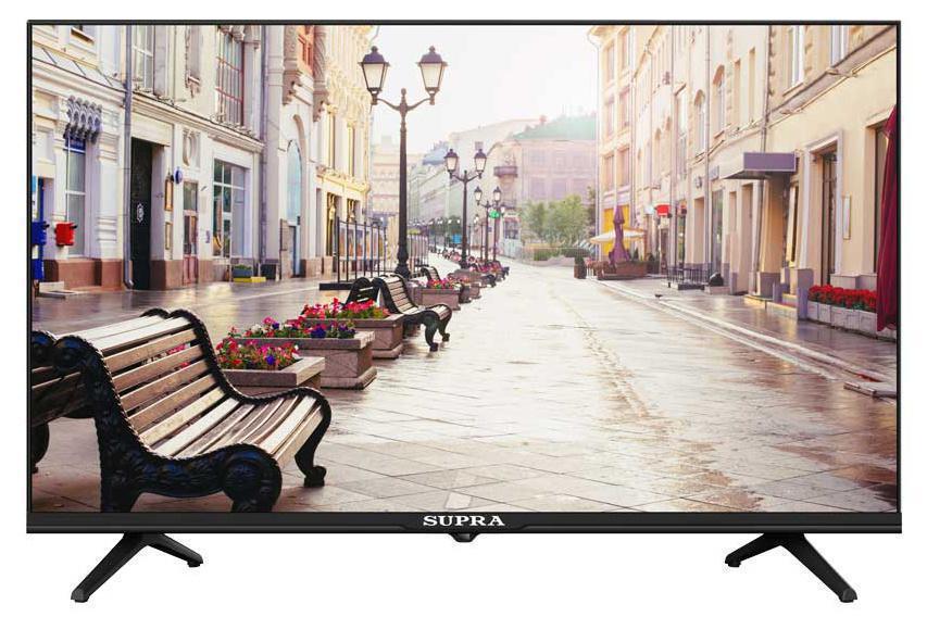 Телевизор LED Supra 32" STV-LC32ST00100W Frameless черный HD 50Hz DVB-T DVB-T2 DVB-C WiFi Smart TV (RUS)