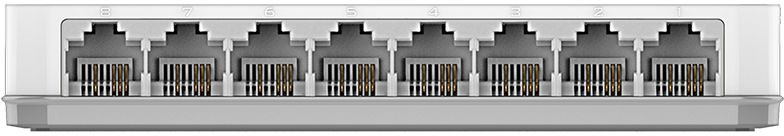Коммутатор D-Link DES-1008C/B1A 8x100Mb неуправляемый