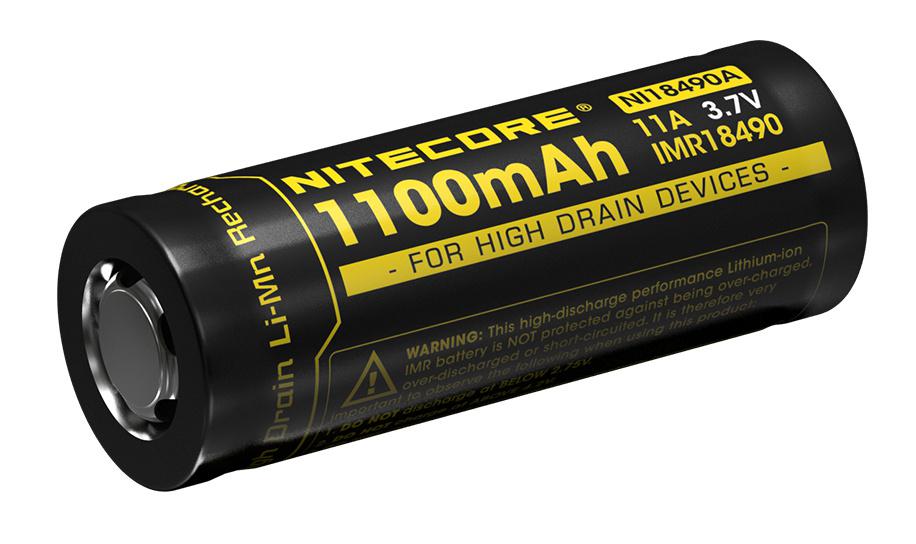 Аккумулятор Nitecore IMR18490 18490 Li-Ion 1100mAh