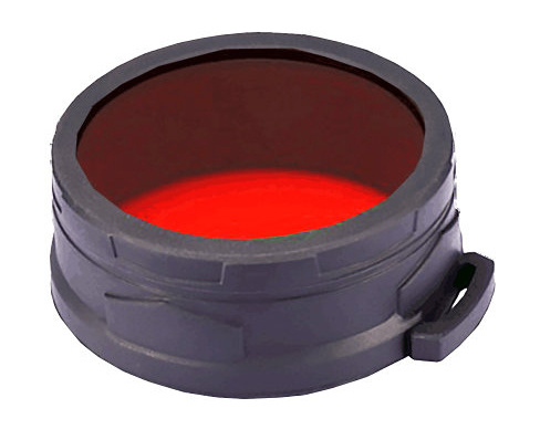 Фильтр для фонарей Nitecore NFR70 красный d70мм (упак.:1шт)