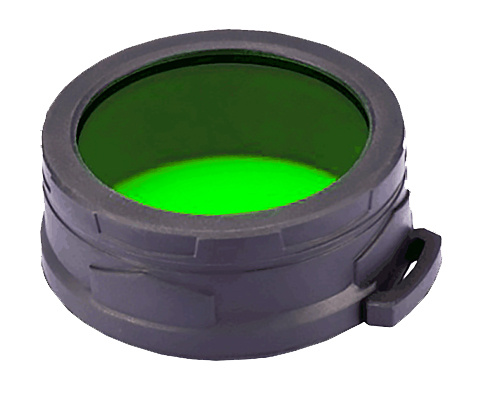 Фильтр для фонарей Nitecore NFG70 зеленый d70мм (упак.:1шт)
