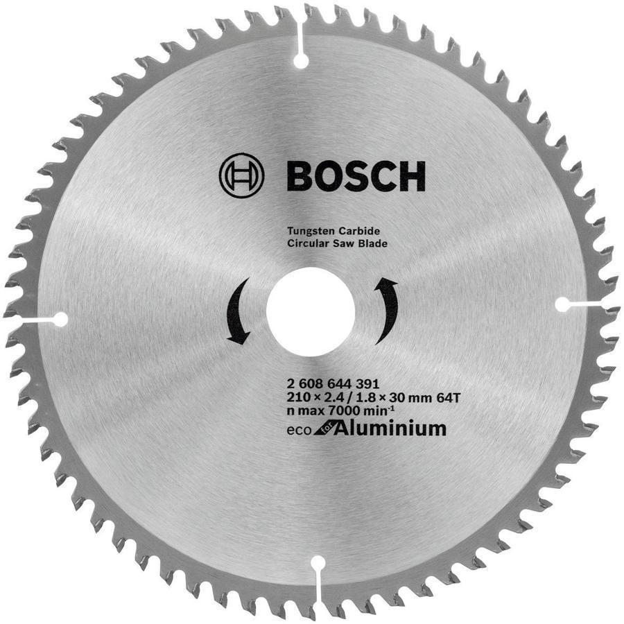 Диск пильный по алюм. Bosch ECO ALU (2608644391) d=210мм d(посад.)=30мм (циркулярные пилы)