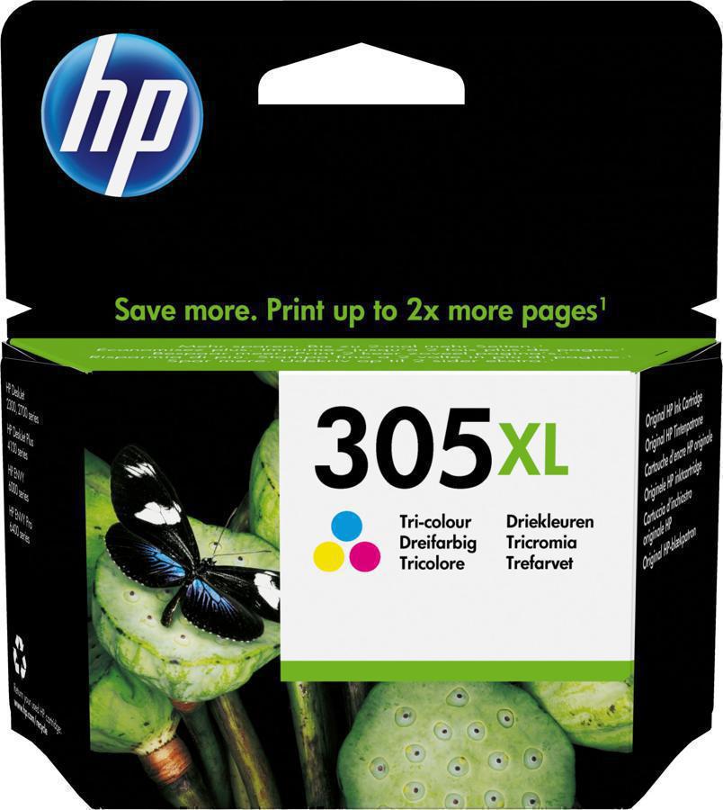 Картридж струйный HP 305XL 3YM63AE многоцветный (200стр.) (5мл) для HP DJ 2320/2710/2720
