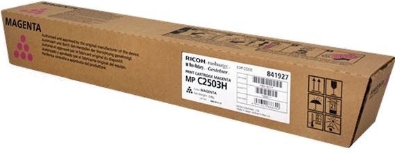 Картридж лазерный Ricoh MP C2503H 841927 пурпурный (9500стр.) для Ricoh MP C2003/C2503/C2011SP/C2004/C2504