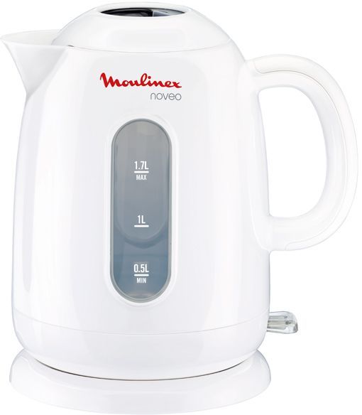 Чайник электрический Moulinex BY282130 1.7л. 2400Вт белый корпус: пластик (7211001308)