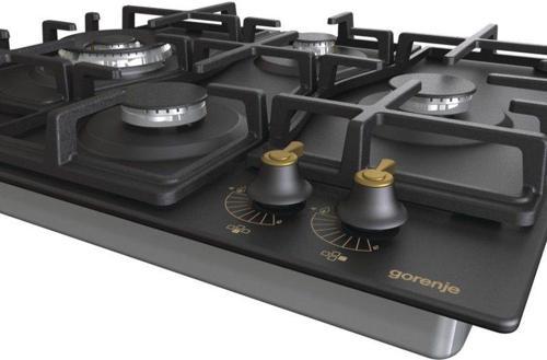 Газовая варочная поверхность Gorenje GW6D42CLB черный