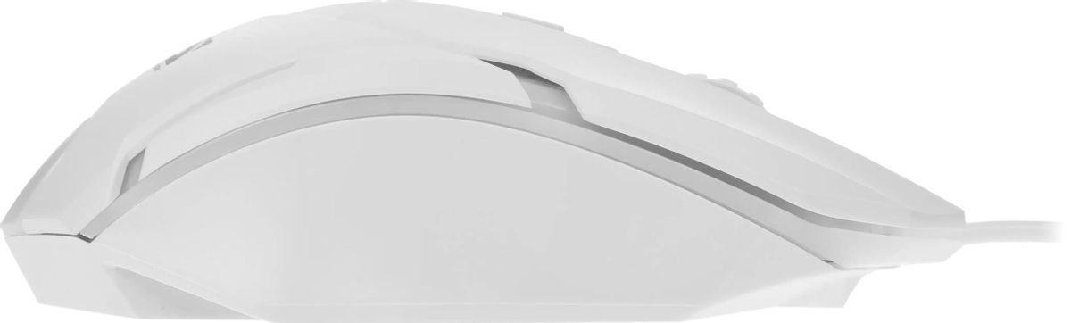 Мышь Defender Cyber MB-560L белый оптическая 1600dpi USB для ноутбука 2but (52561)