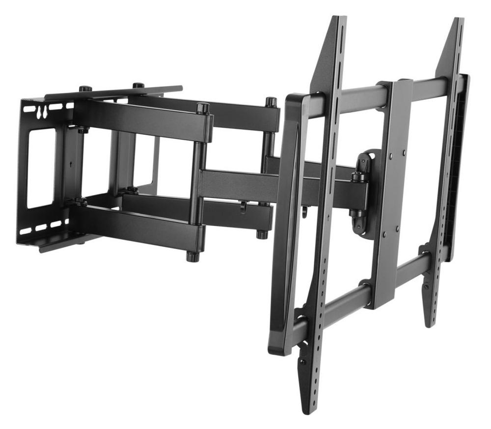 Кронштейн для телевизора Ultramounts UM914 черный 60"-100" макс.80кг настенный поворотно-выдвижной и наклонный