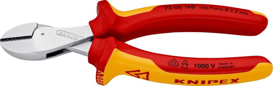 Бокорезы Knipex KN-7306160 диэлектр.покр.