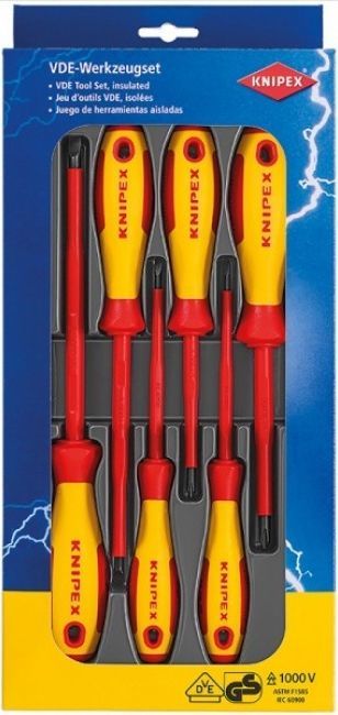 Набор отверток Knipex KN-002012V01 в компл.:6 предметов