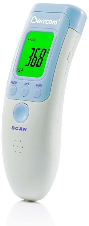 Термометр инфракрасный Berrcom JXB-183 белый/синий