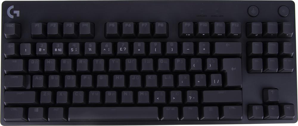 Клавиатура Logitech G Pro механическая черный USB for gamer LED (920-009393)