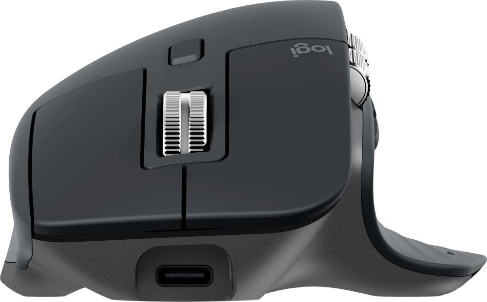 Мышь Logitech MX Master 3 графитовый оптическая (4000dpi) беспроводная BT/Radio USB (7but)