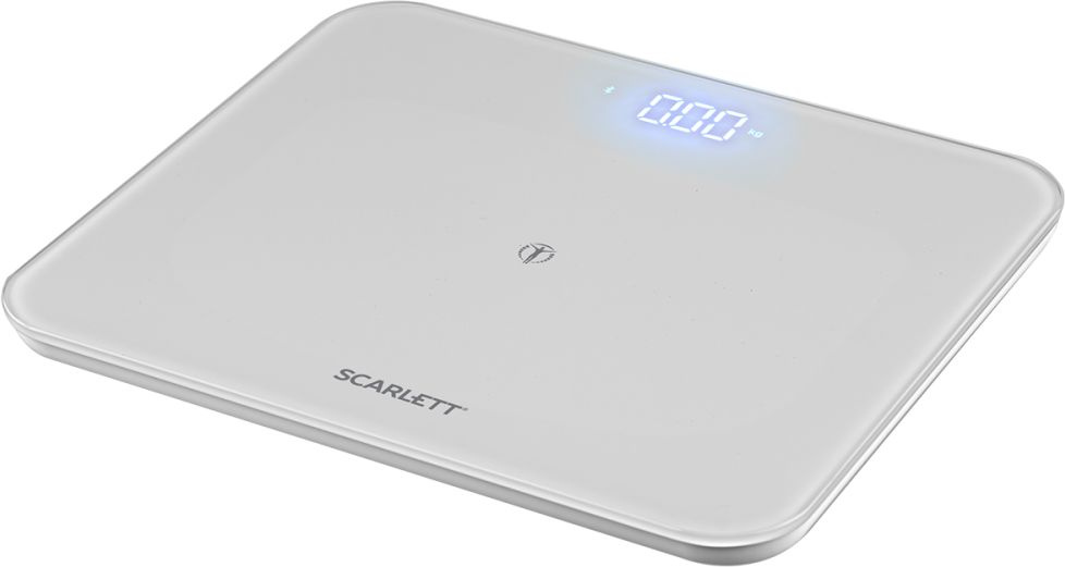 Весы напольные электронные Scarlett SC-BS33ED48 макс.150кг белый