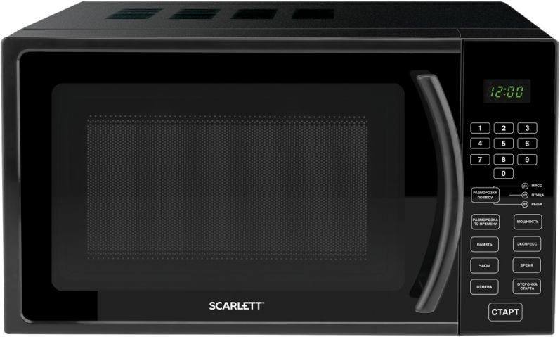 Микроволновая Печь Scarlett SC-MW9020S08D 20л. 700Вт черный