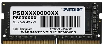 Память DDR4 4Gb 2666MHz Patriot PSD44G266681S Signature RTL PC4-21300 CL19 SO-DIMM 260-pin 1.2В single rank
