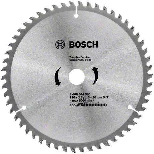 Диск пильный Bosch ECO ALU (2608644390) d=190мм d(посад.)=20мм (циркулярные пилы)