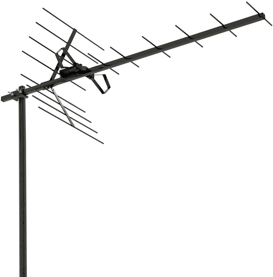 Антенна телевизионная Gal AN-830a/y 33дБ активная черный