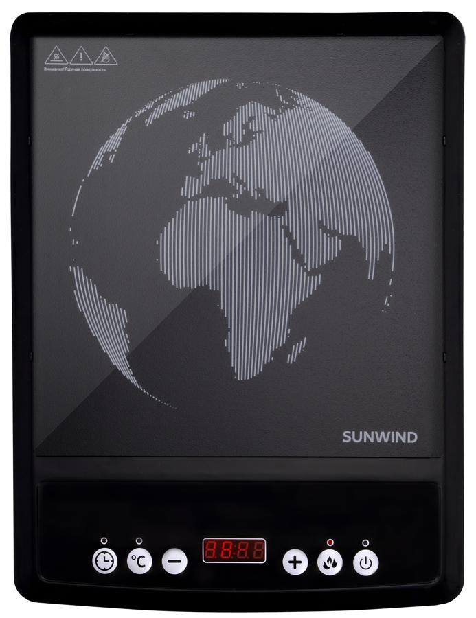 Плита Индукционная SunWind SCI-0501 черный стеклокерамика (настольная)