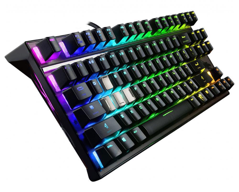 Клавиатура MSI Vigor GK70 RU механическая черный USB Multimedia for gamer LED