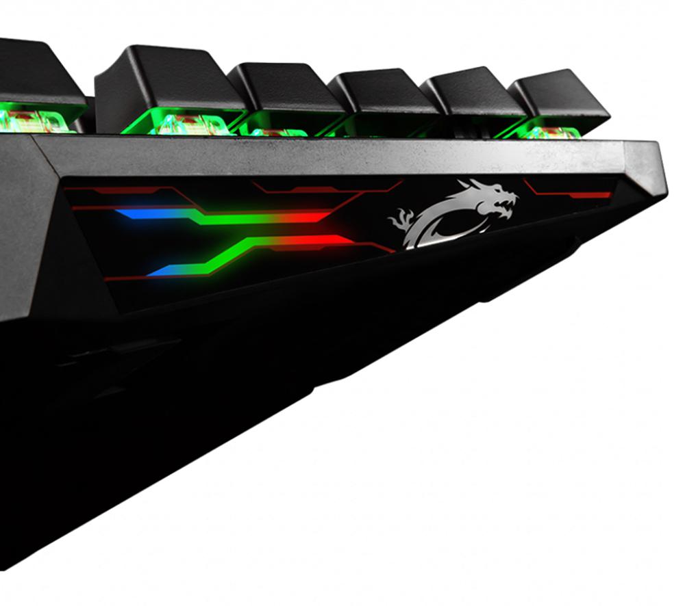 Клавиатура MSI Vigor GK70 RU механическая черный USB Multimedia for gamer LED