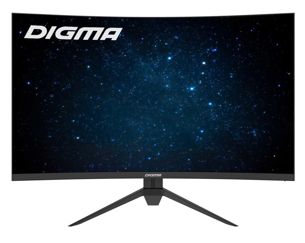 Монитор Digma 27" Curved DM-MONC2711 черный VA LED 4ms 16:9 HDMI матовая 4000:1 250cd 178гр/178гр 1920x1080 D-Sub FHD 4.65кг