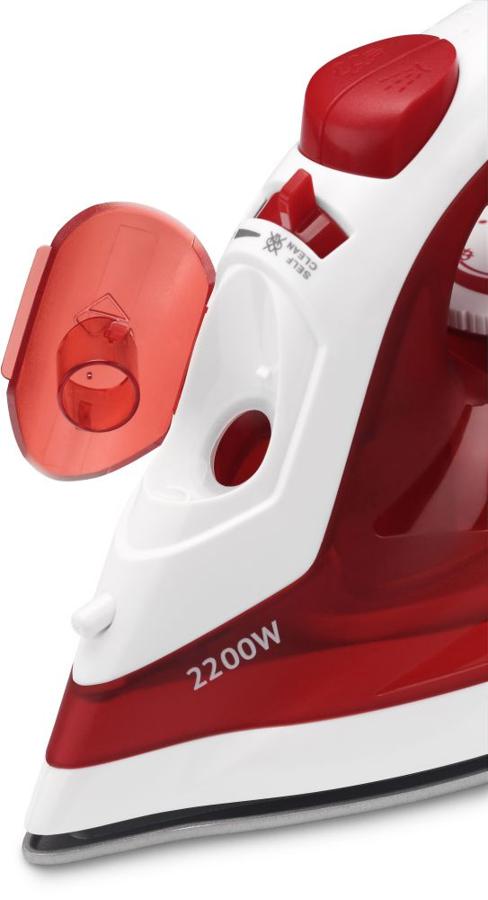 Утюг Polaris PIR 2281K 2200Вт красный/белый