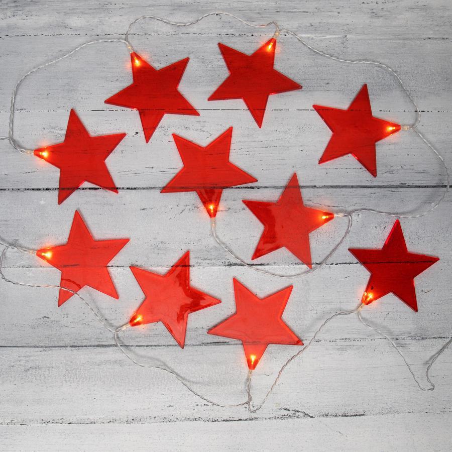 Гирлянда Neon-Night Home Звездопад нить звезды 10лам. дл.2.25м (304-002)