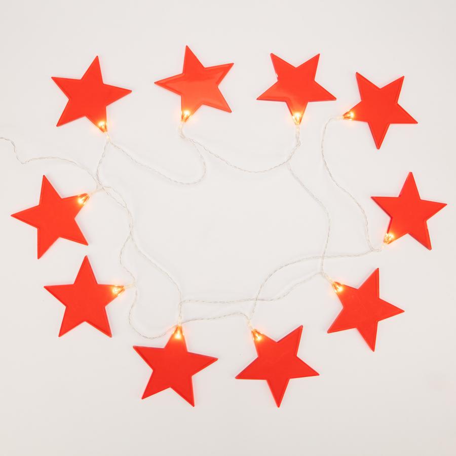 Гирлянда Neon-Night Home Звездопад нить звезды 10лам. дл.2.25м (304-002)