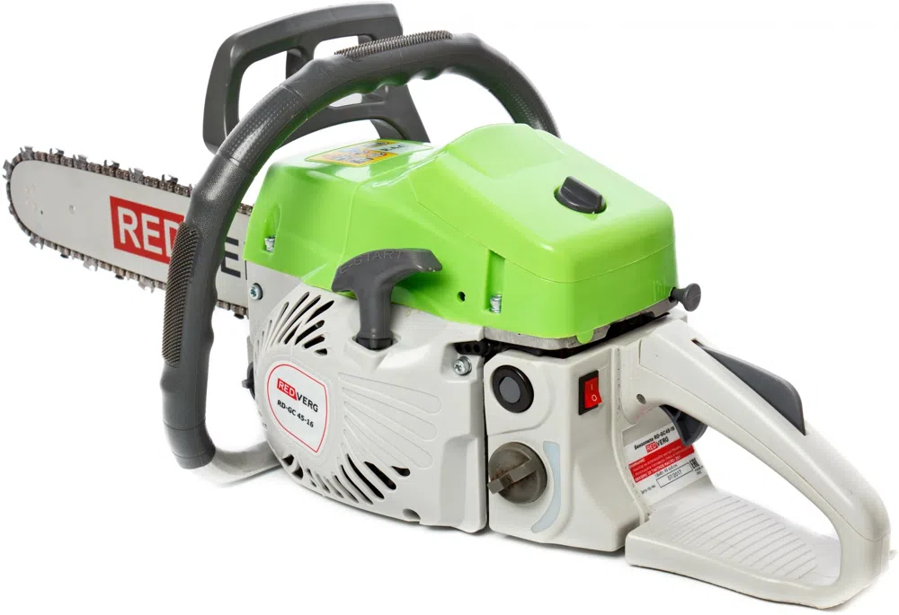 Бензопила RedVerg RD-GC45-16 1800Вт 2.4л.с. дл.шины:16" (40cm)