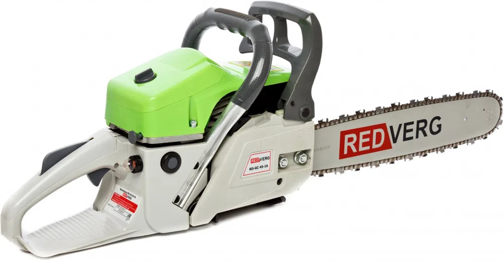 Бензопила RedVerg RD-GC45-16 1800Вт 2.4л.с. дл.шины:16" (40cm)