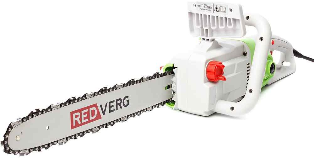 Электрическая цепная пила RedVerg RD-EC2200-16S 2200Вт дл.шины:16" (40cm)