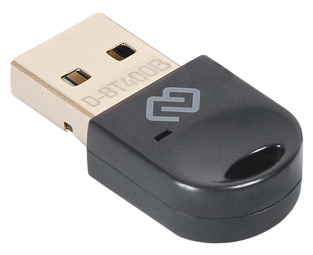 Адаптер USB Digma D-BT400B BT4.0+EDR class 1.5 20м черный