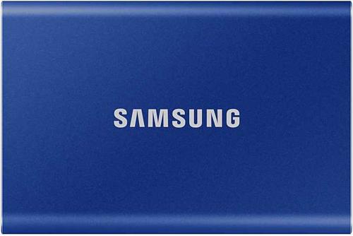 Накопитель SSD Samsung USB-C 500Gb MU-PC500H/WW T7 1.8" синий
