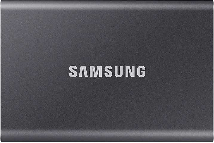 Накопитель SSD Samsung USB-C 2Tb MU-PC2T0T/WW T7 1.8" черный