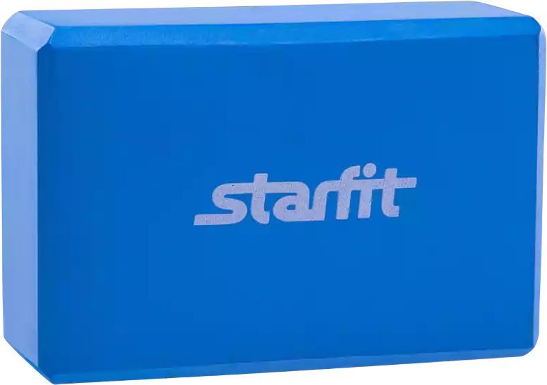 Блок для йоги Starfit FA-101 ш.:150мм в.:78мм т.:22.5мм синий (УТ-00007216)