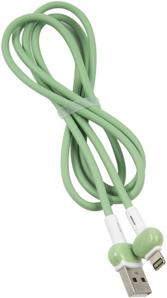 Кабель Redline Candy УТ000021990 USB (m)-Lightning (m) 1м зеленый
