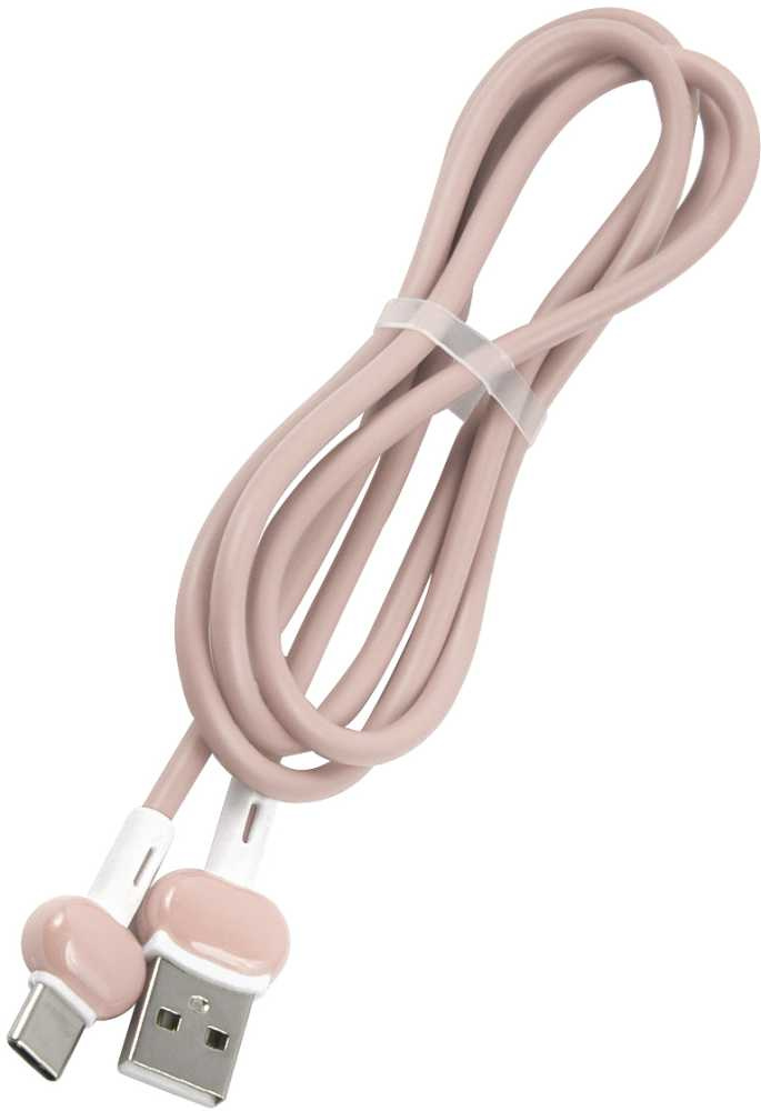 Кабель Redline Candy УТ000021996 USB (m)-USB Type-C (m) 1м розовый