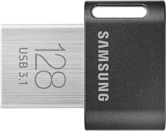 Флеш Диск Samsung 128Gb Fit Plus MUF-128AB/APC USB3.1 черный