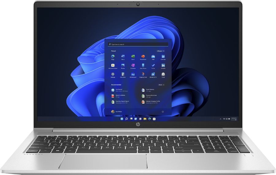 Ноутбук HP ProBook 450 G8 Core i5 1135G7 8Gb SSD256Gb Intel Iris Xe graphics 15.6" IPS UWVA FHD (1920x1080) Windows 10 Professional 64 silver WiFi BT Cam