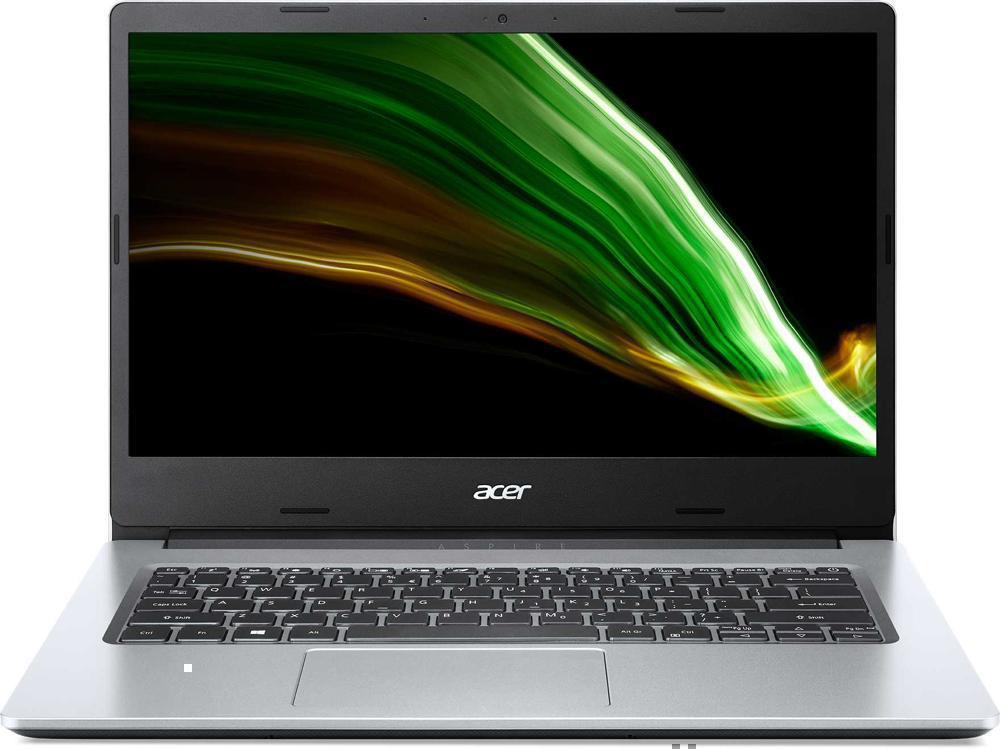 Ноутбук Acer Aspire 1 A114-33-P8G2 Pentium Silver N6000 4Gb eMMC128Gb Intel UHD Graphics 14" TN FHD (1920x1080) Eshell silver WiFi BT Cam