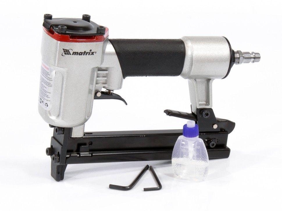 Пистолет степлер Matrix 57420 85л/мин черный/серебристый