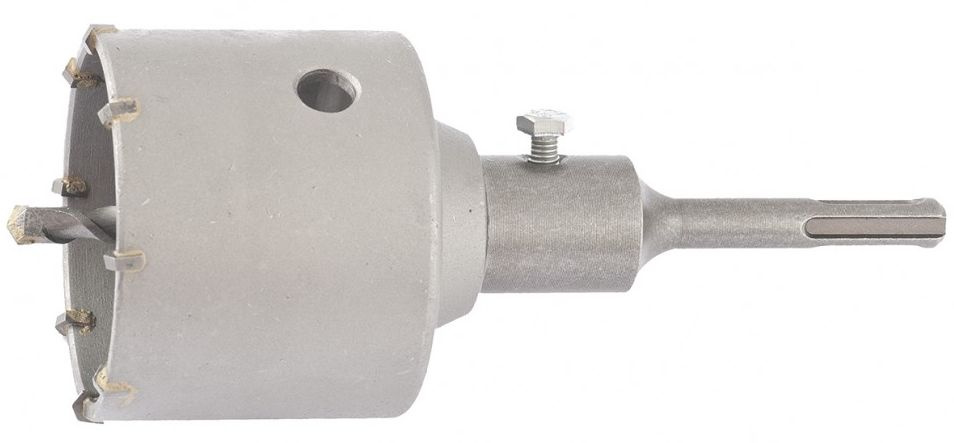 Коронка Сибртех 703317 по бетону/кирпичу/камню Д=73мм Дл=70мм (1пред.) для дрелей/перфораторов