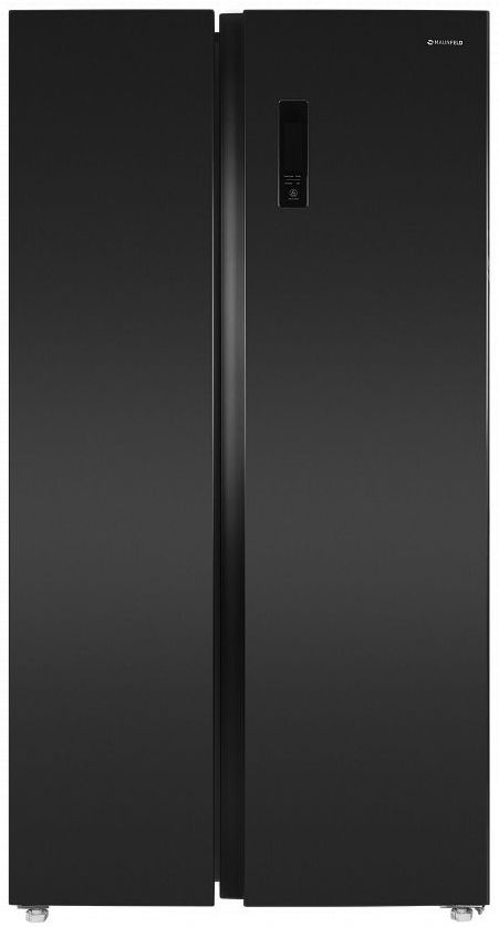 Холодильник Maunfeld MFF177NFSB 2-хкамерн. черный глянц. инвертер